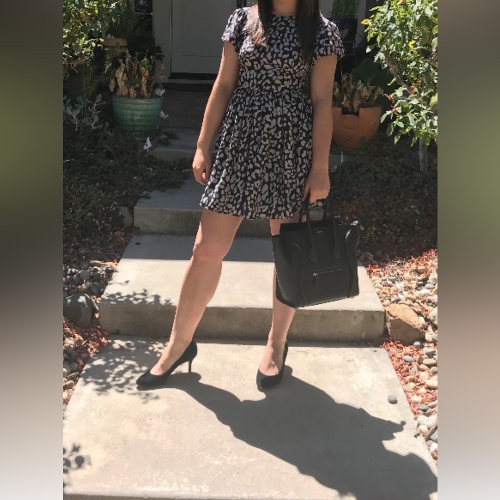 Talula Black and Cream Kids Dress